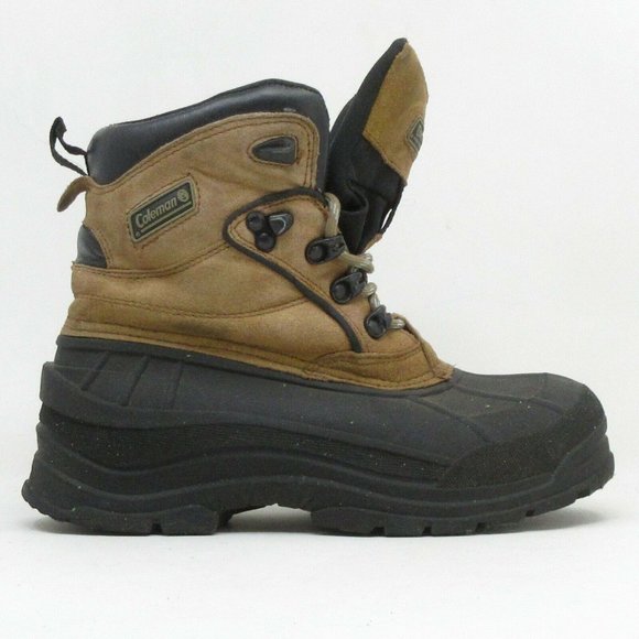 Leather Duck Boots Lace 
